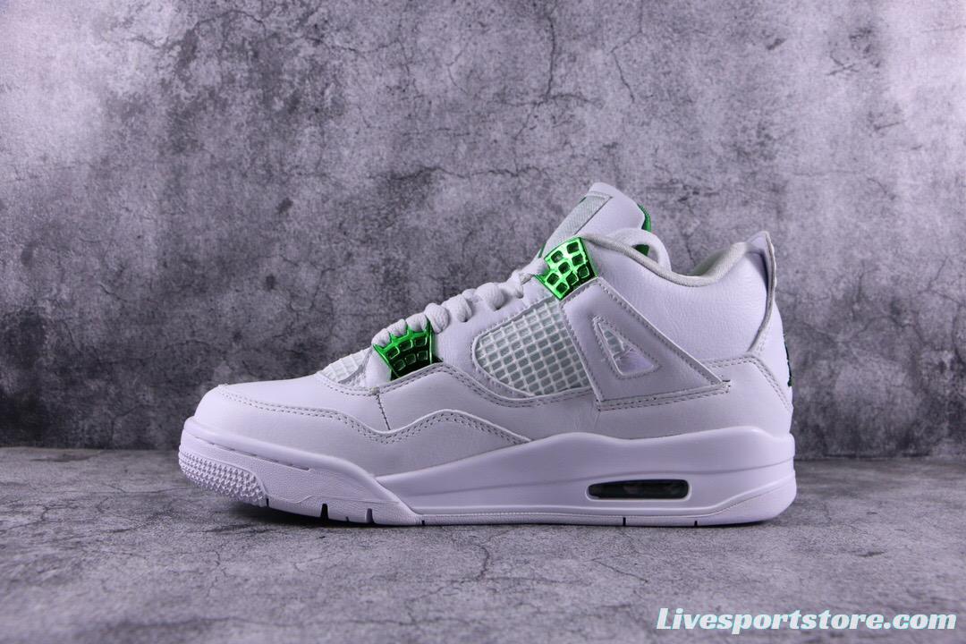 Air Jordan 4 Retro Green Metallic