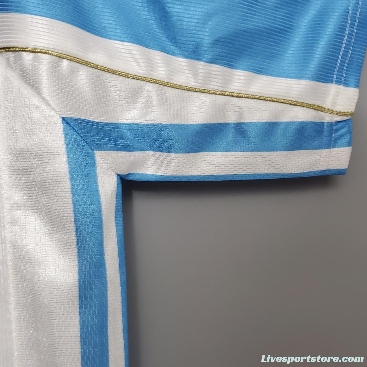 Retro Argentina 1998 home Soccer Jersey