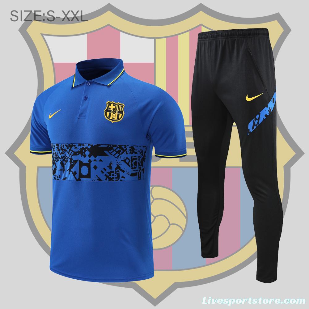 Barcelona POLO kit dark blue (not supported to be sold separately)