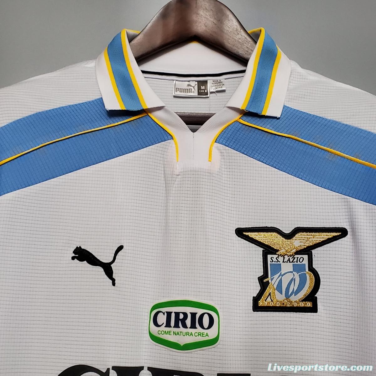 Retro 00/01 Lazio away Soccer Jersey