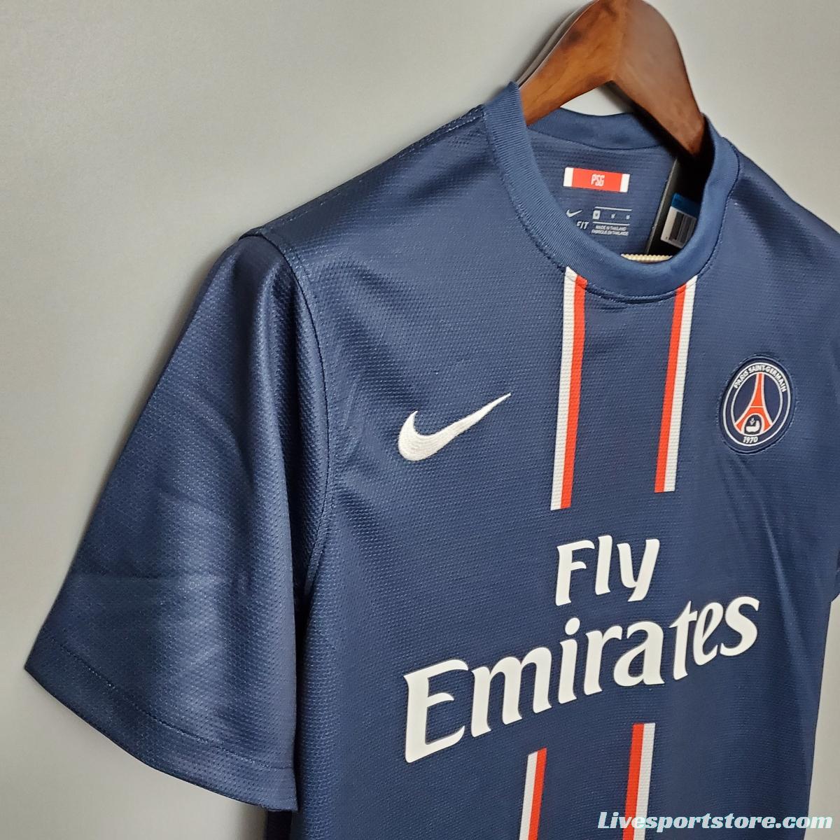 Retro PSG 12/13 home Soccer Jersey