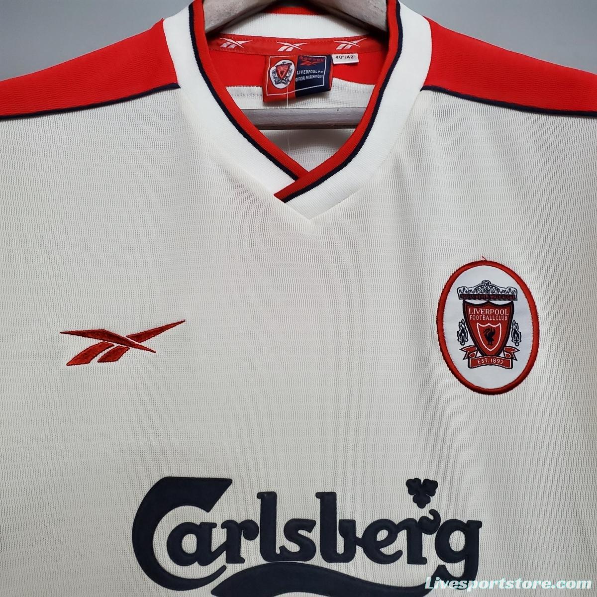 Retro Liverpool 98/99 away Soccer Jersey