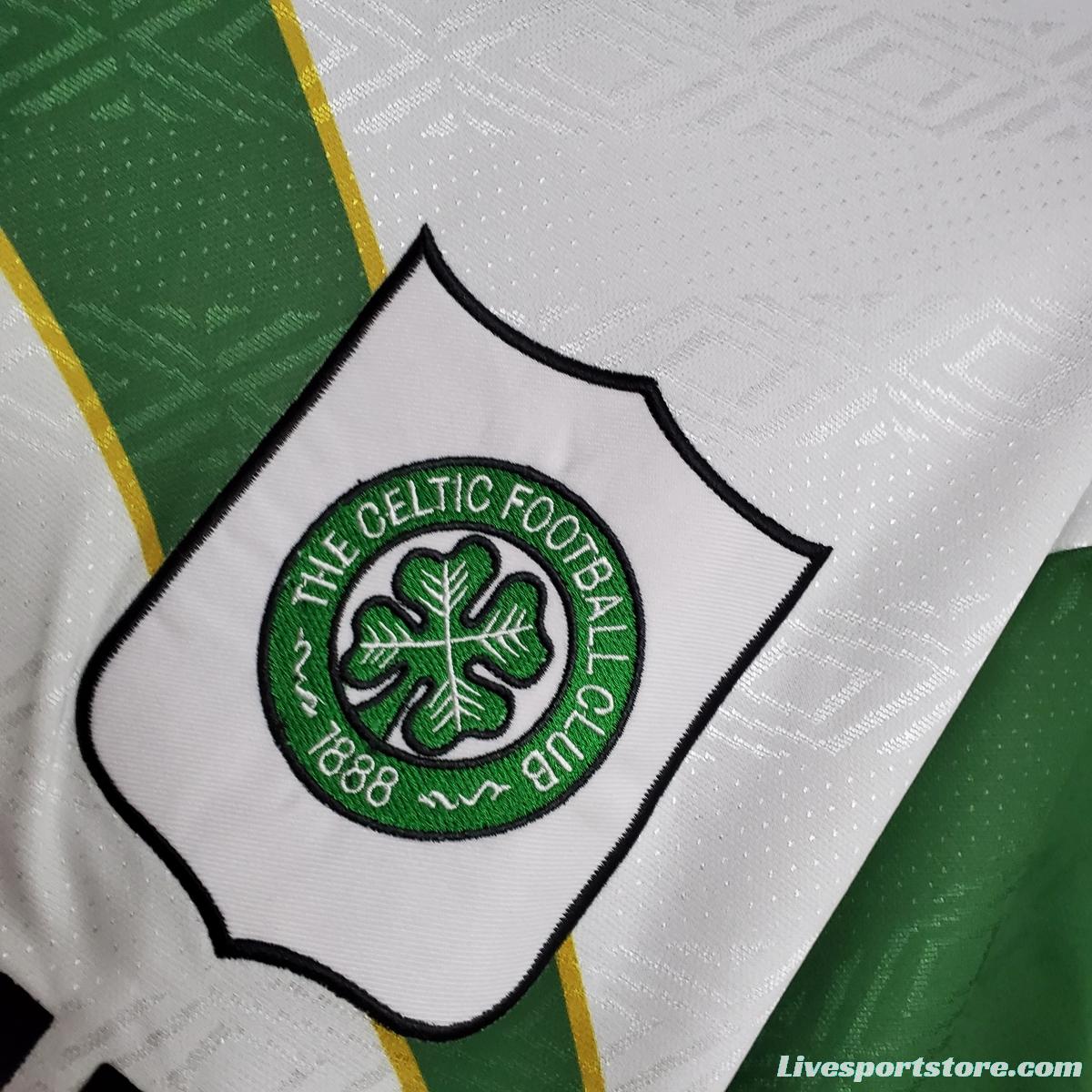 Retro Celtic 93/95 home Soccer Jersey