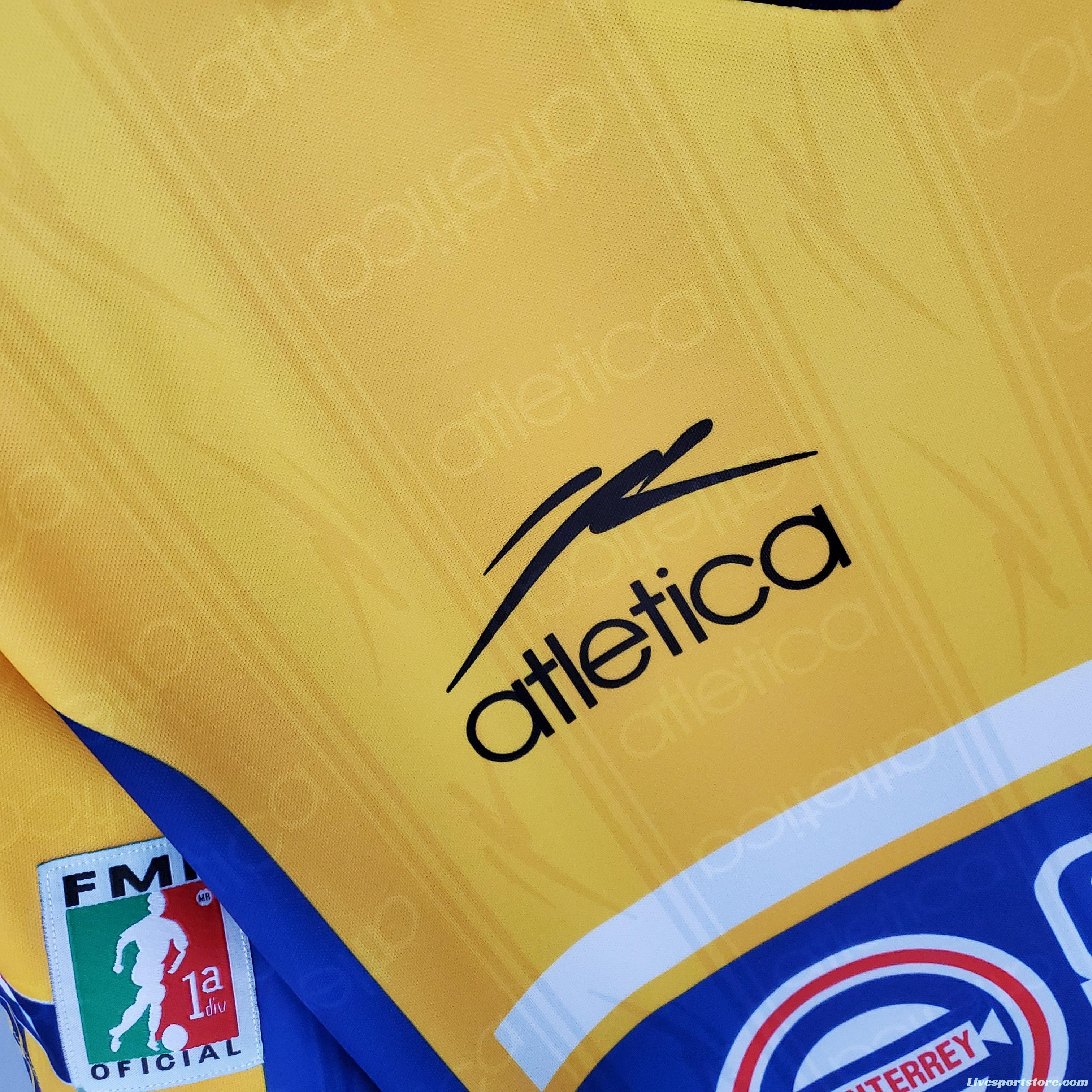 Retro  99/00 Tigres UANL Home Jersey