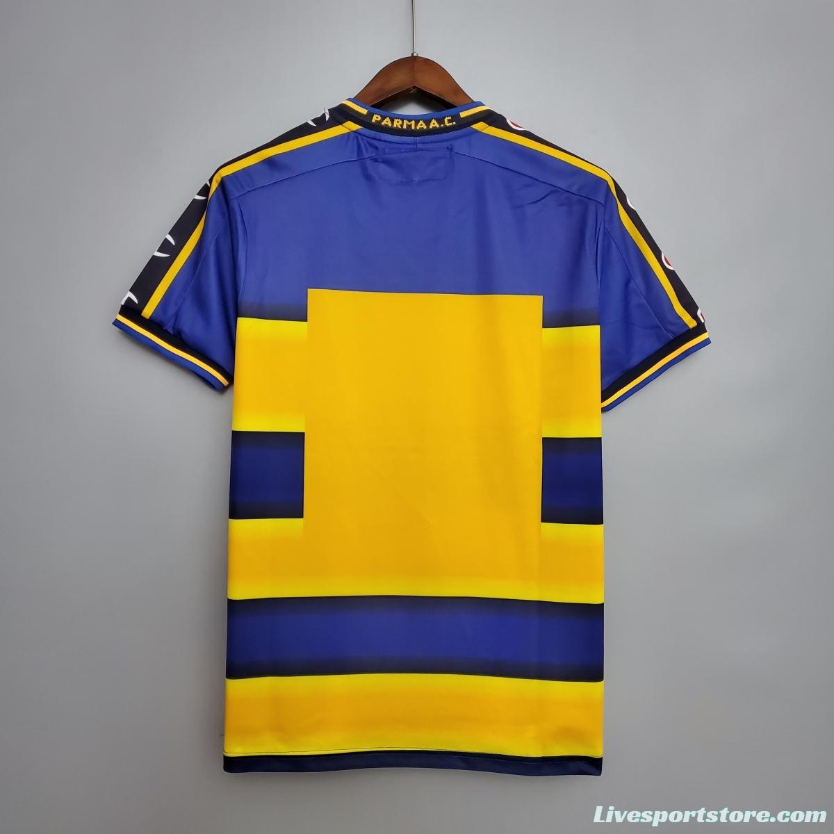 Retro Parma 01/02 home Soccer Jersey