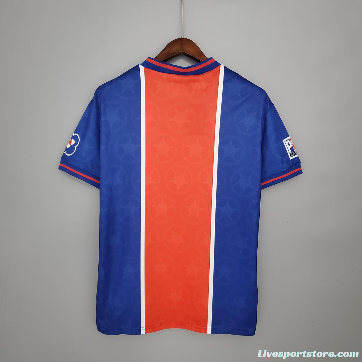 Retro PSG 95/96 home Soccer Jersey