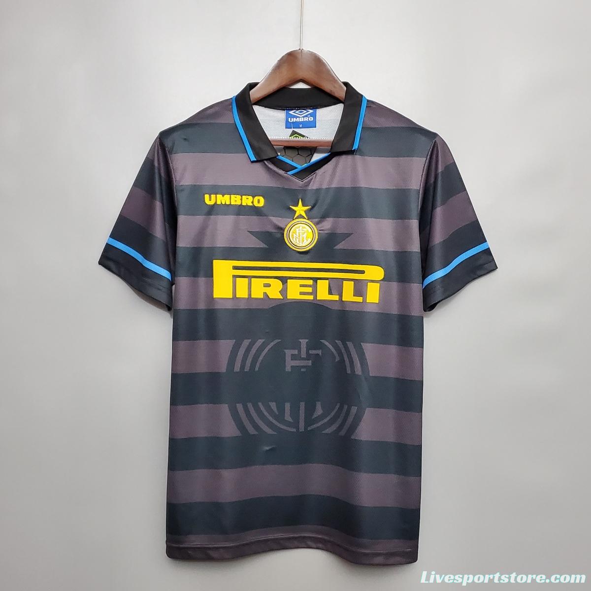 Retro 97/98 Inter Milan away Soccer Jersey