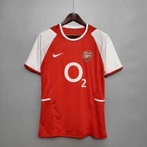 Retro 02/04 Arsenal home Soccer Jersey