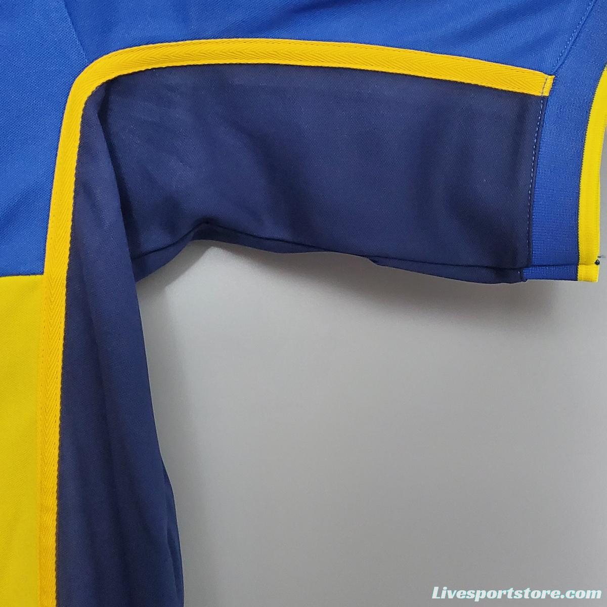 Retro 01/02 Boca Juniors Home Jersey