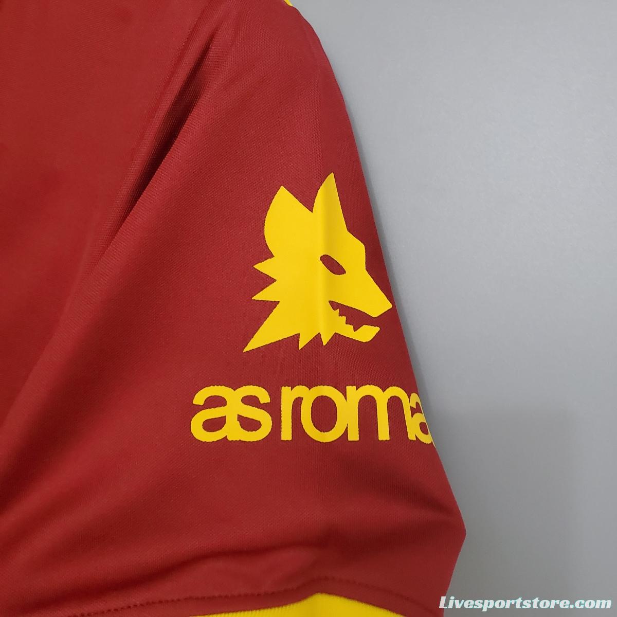 Retro Roma 91/92 home Soccer Jersey