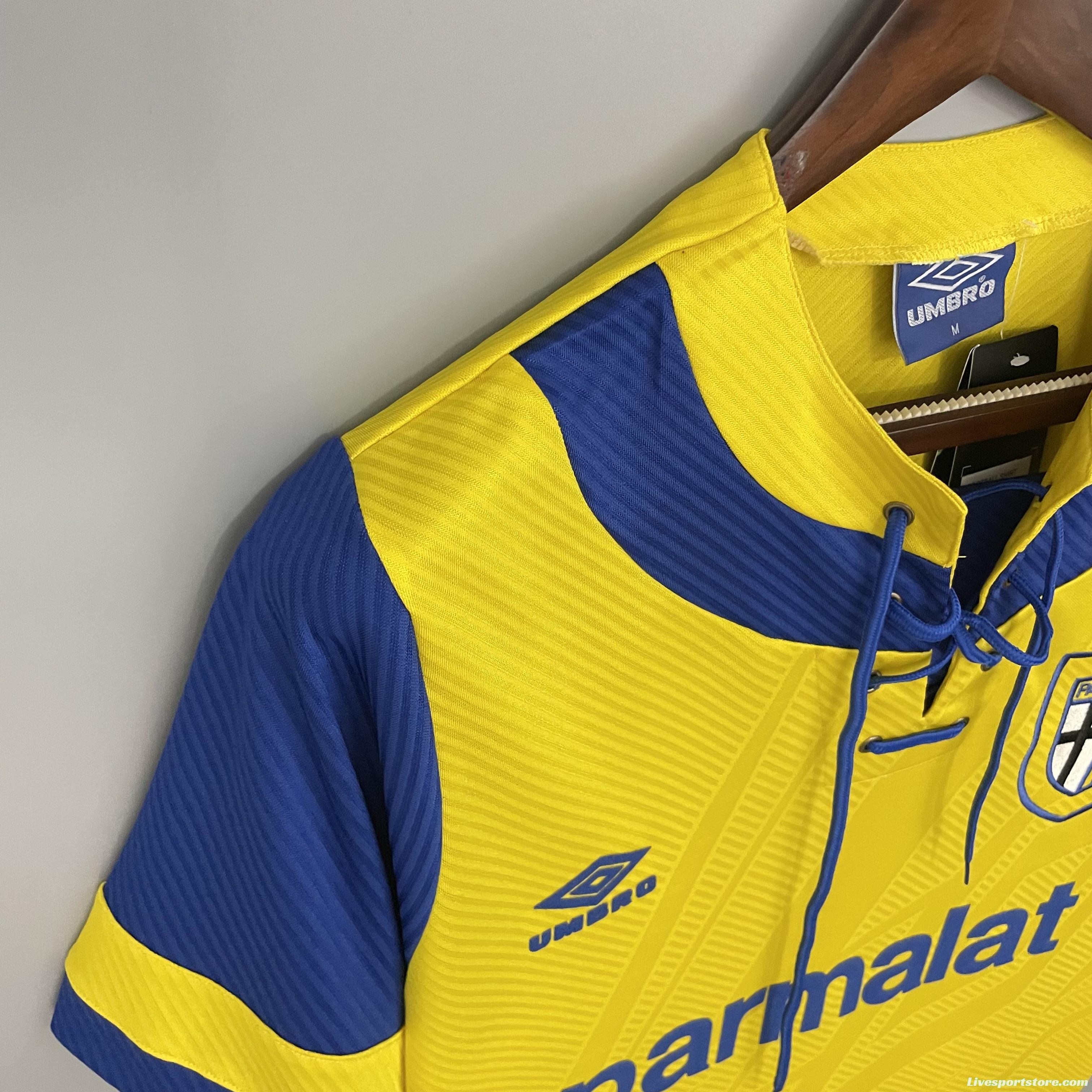 Retro Parma 93/95 home Soccer Jersey