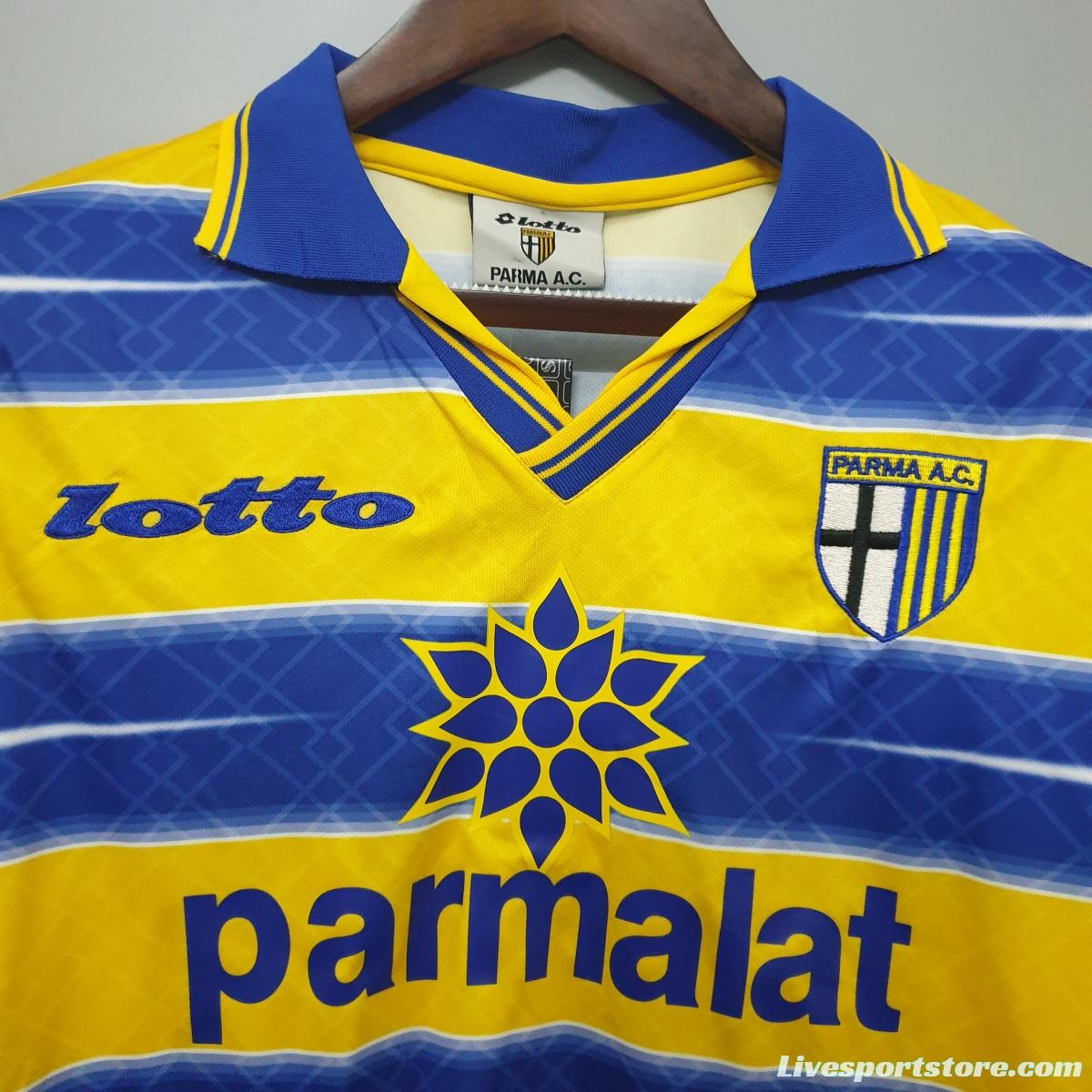 Parma 98/99 retro shirt home Soccer Jersey