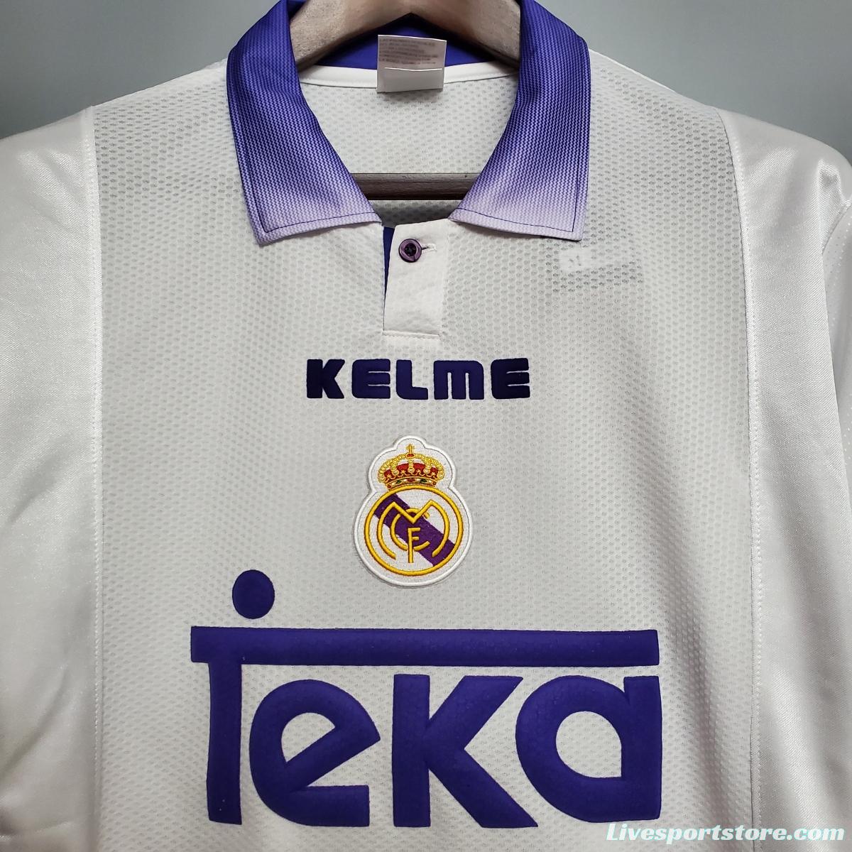 Retro Real Madrid 97/98 home Soccer Jersey