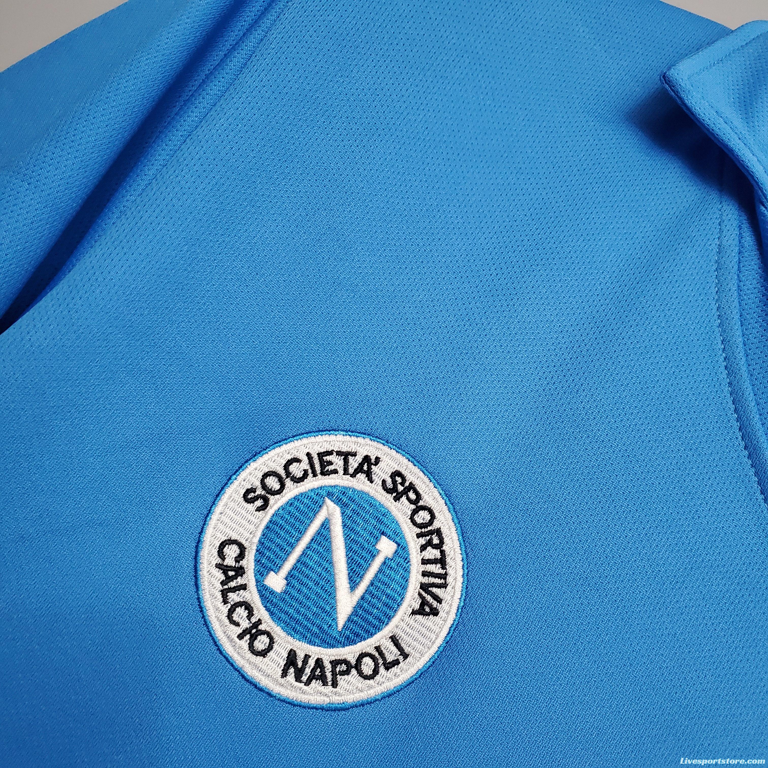 Retro Napoli 88/89 home Soccer Jersey