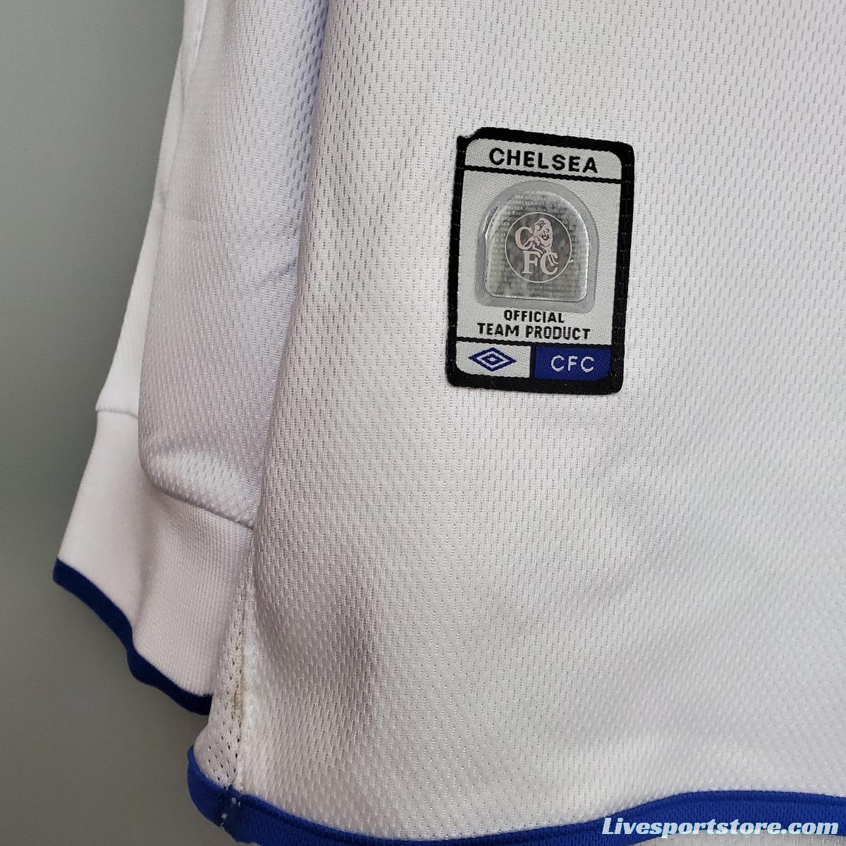 Retro long-sleeved 03/05 Chelsea away Soccer Jersey