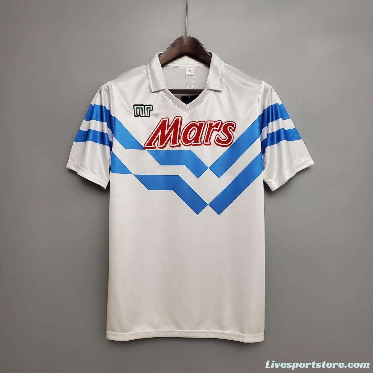 Retro Napoli 88/89 away Soccer Jersey