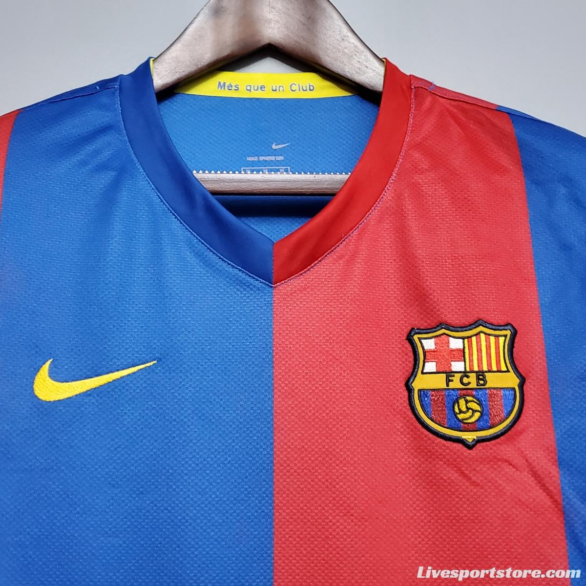 Retro Barcelona 06/07 home Soccer Jersey