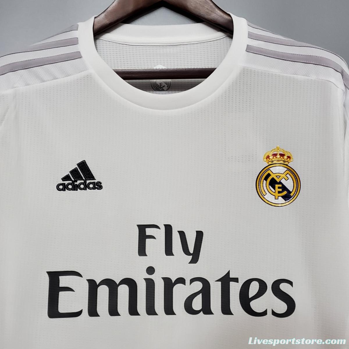 Retro Real Madrid 15/16 home Soccer Jersey