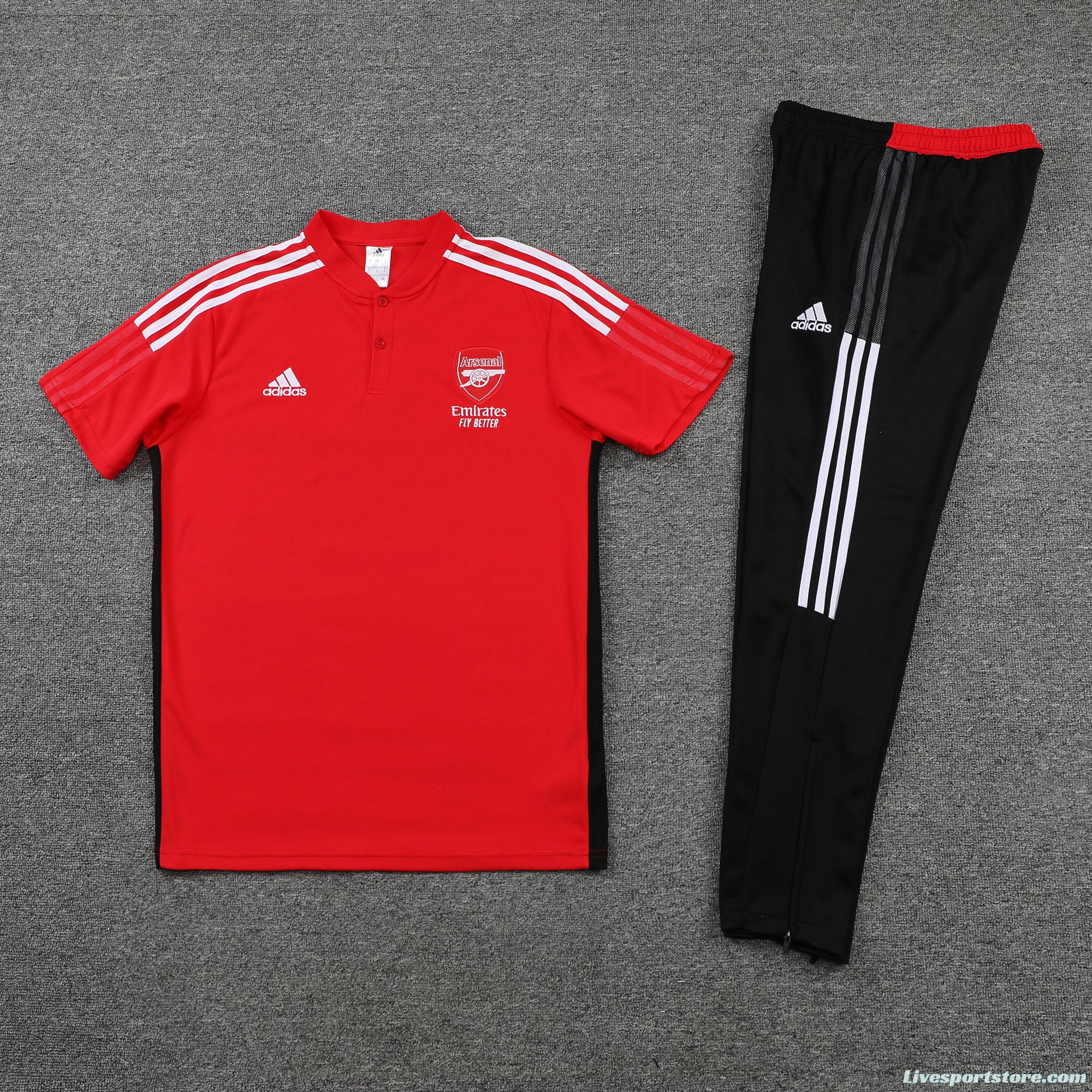 Arsenal POLO kit red black (not supported to be sold separately)