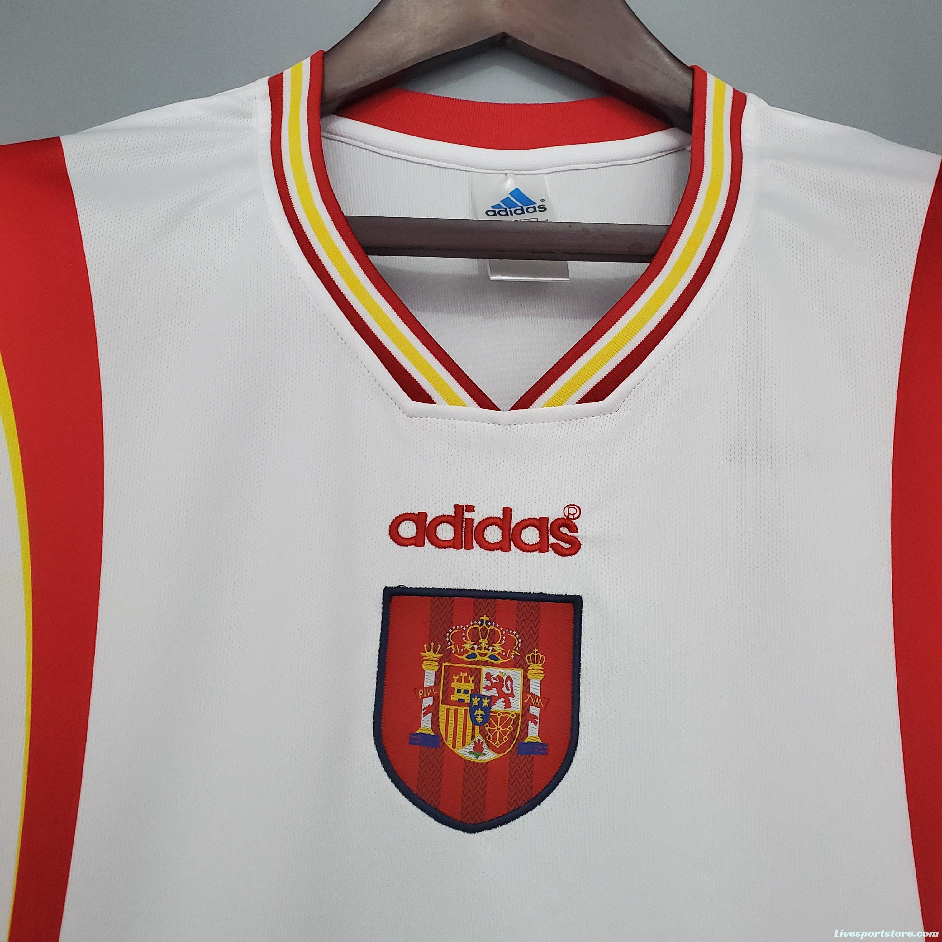 Retro Spain 1996 away Soccer Jersey