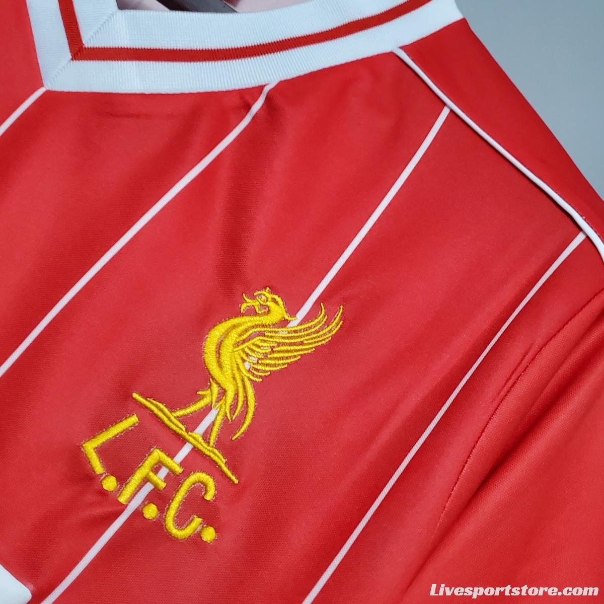 Retro 1984 Liverpool home Soccer Jersey