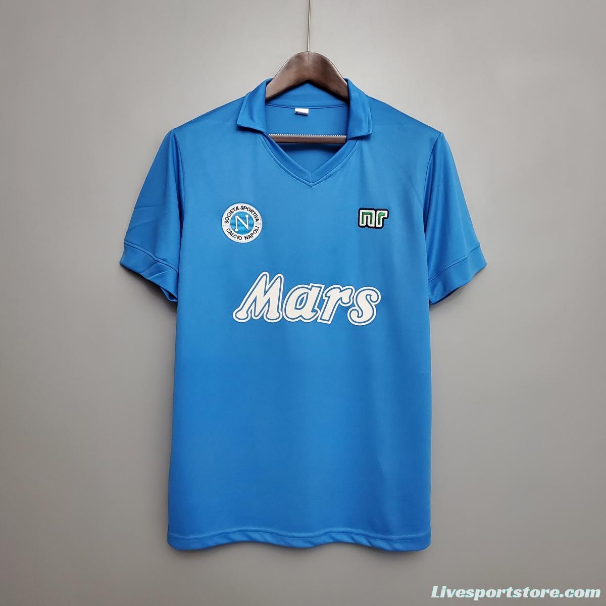 Retro Napoli 88/89 home Soccer Jersey