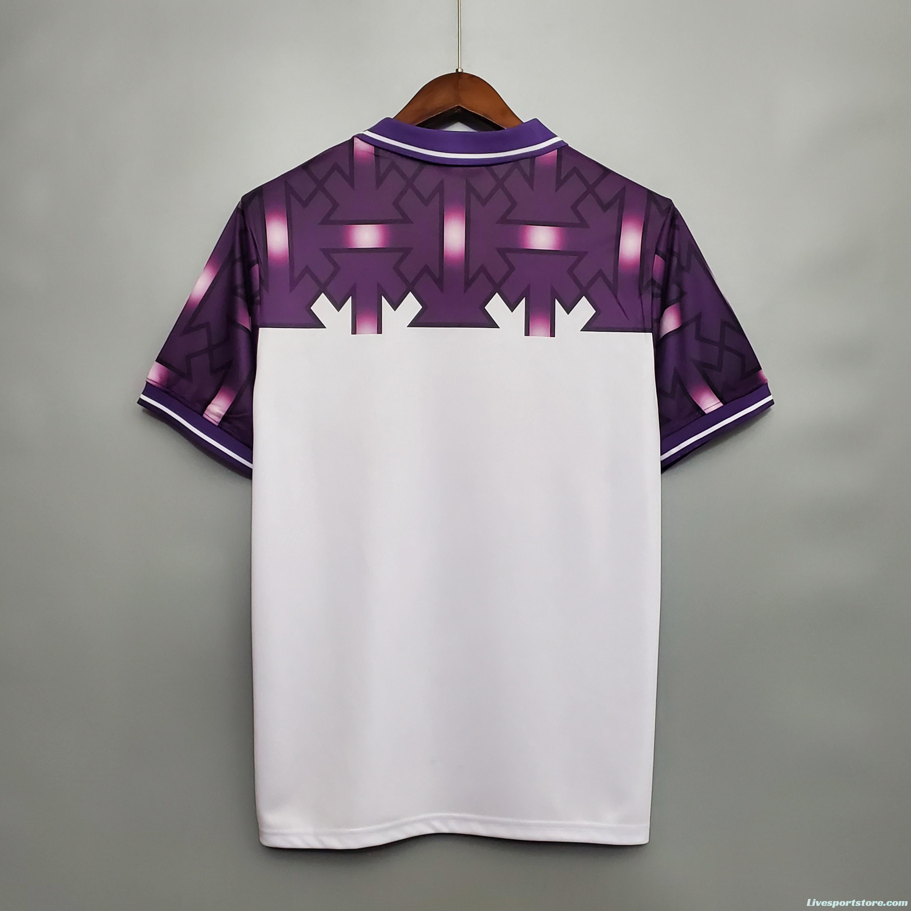 Retro 92/93 Fiorentina away Soccer Jersey