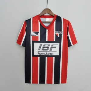 Retro 1991 sao paulo away Soccer Jersey