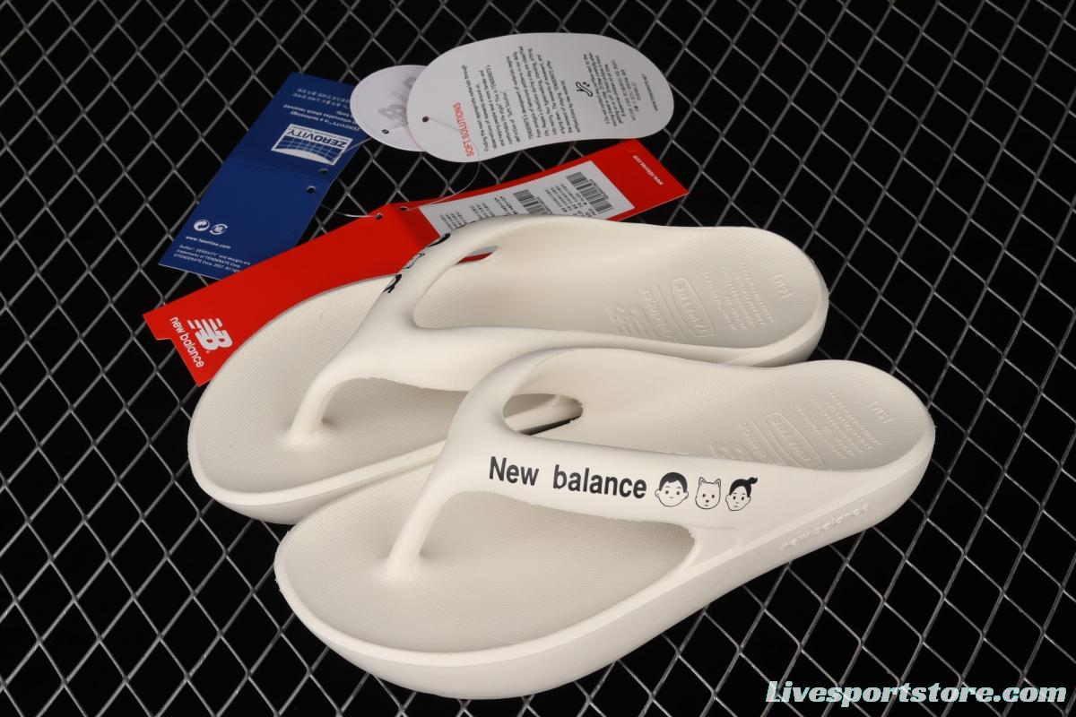 New balance NB x TAW&TOE illustrator co-named beach leisure flip-flop flip-flops SD5601GIV