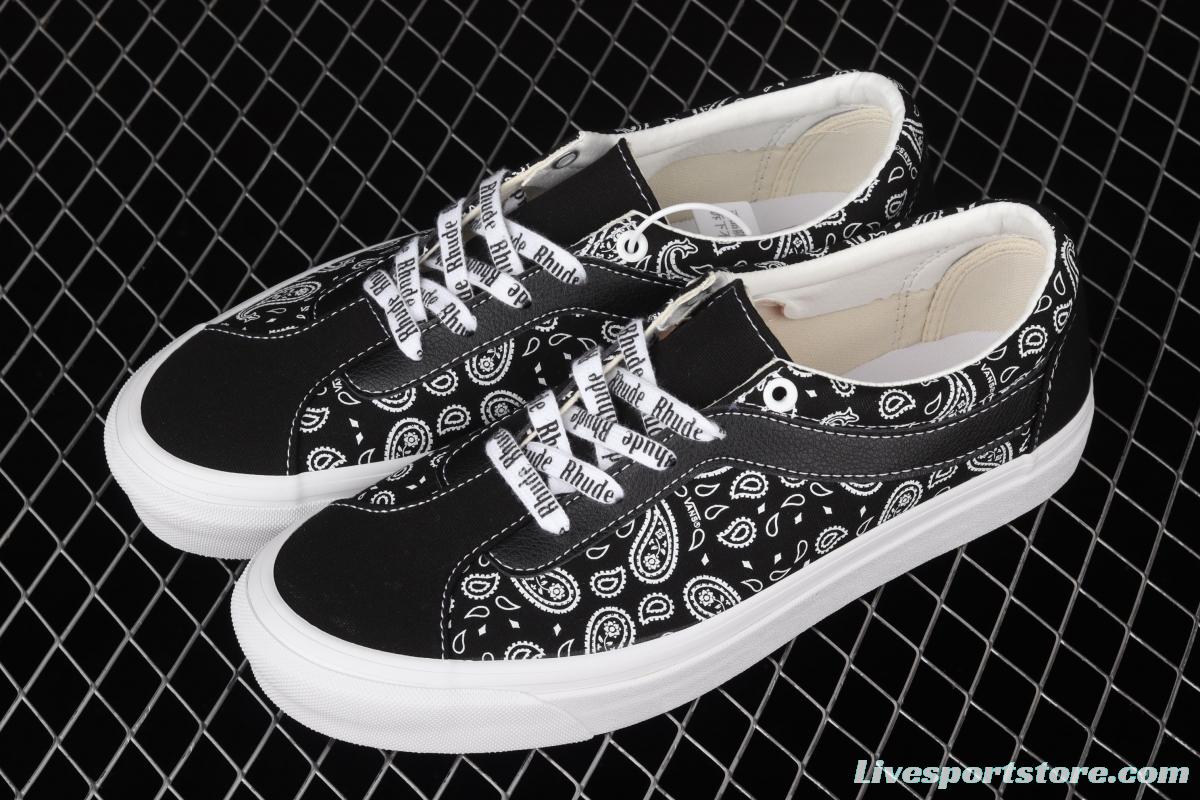 Vans Bold Ni cashew flower printed pattern low-top skateboard shoes VN0A3WLP038