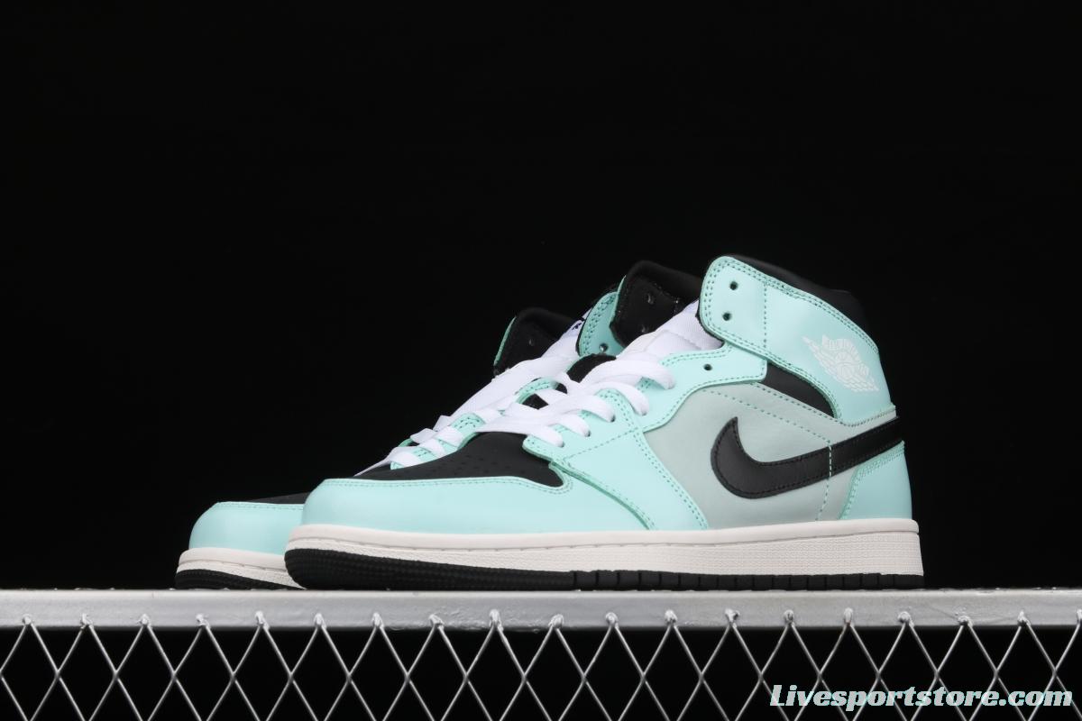 Air Jordan 1 Court Purple League of Legends Black and Green CV0152-102