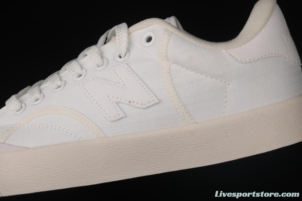 New Balance Proctsen New Bailun retro smile canvas leisure classic campus board shoes PROCTSEM all white