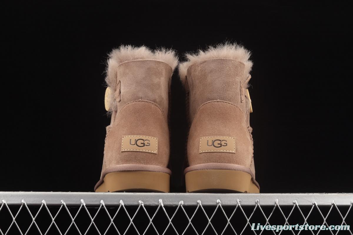 UGG Mini Bailey Button II wooden buckle help outdoor snow boots 1016422