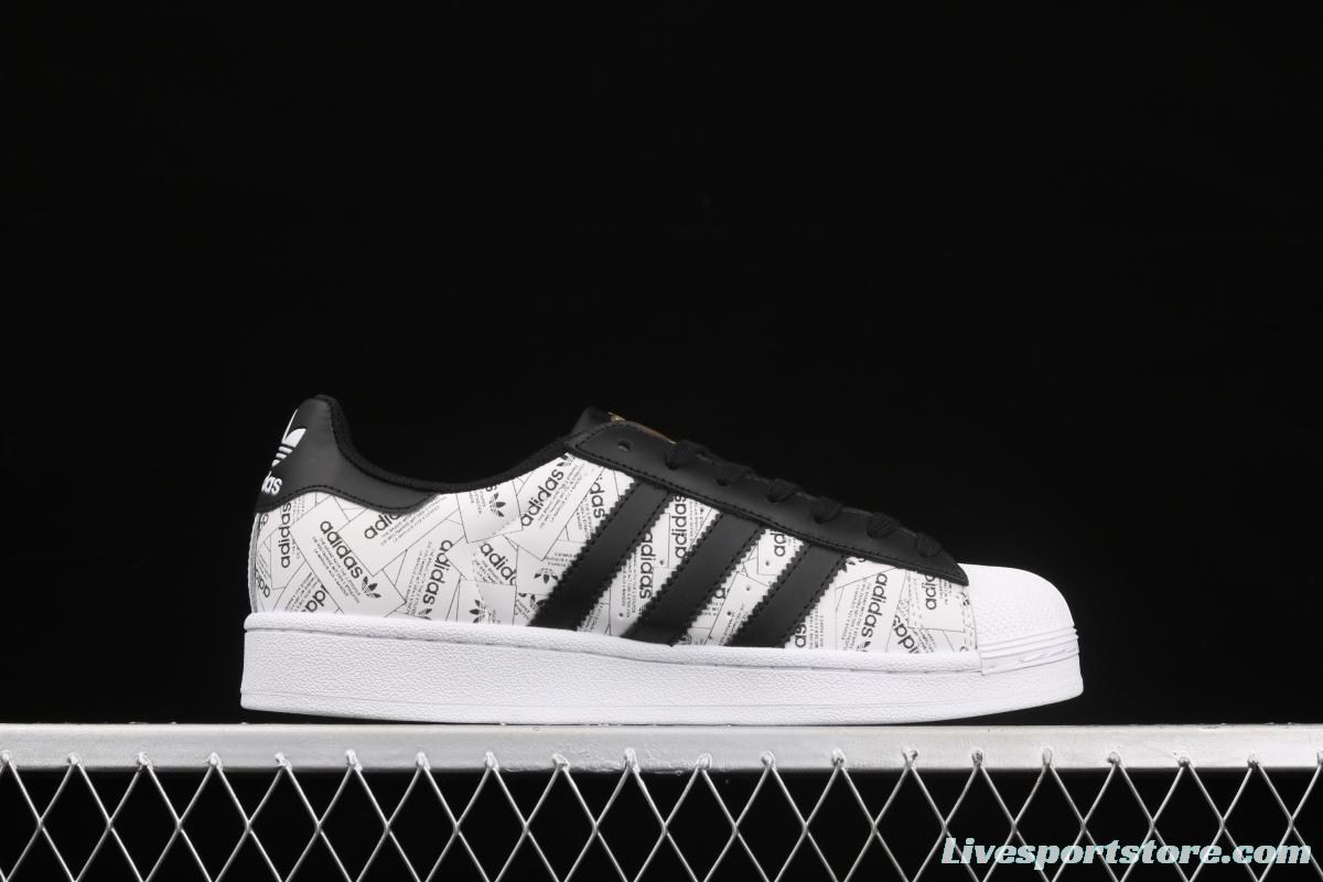 Adidas Originals Superstar EG2915 shell head 3M reflective leisure board shoes