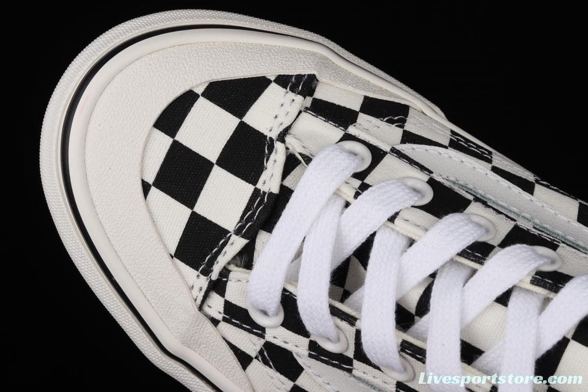 Vans Style 36 Decon SF modified PEACEMINUSONE small head half-moon Baotou checkerboard casual board shoes VN0A3MVL01U