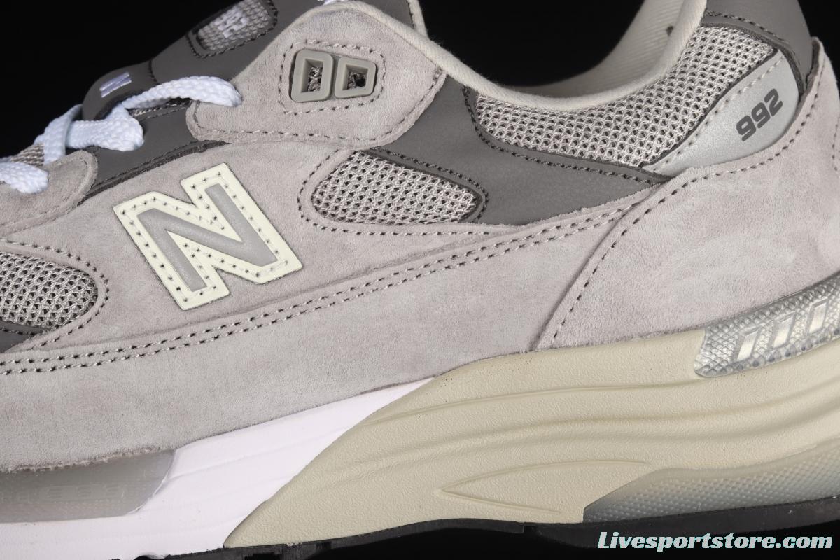 New Balance NB MAdidase In USA M992 series American blood classic retro leisure sports daddy running shoes M992GR