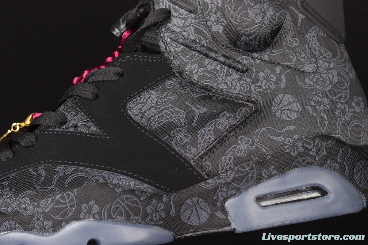 Air Jordan 6 SD WMNS Singles Day Black Silk knot DB9818-001