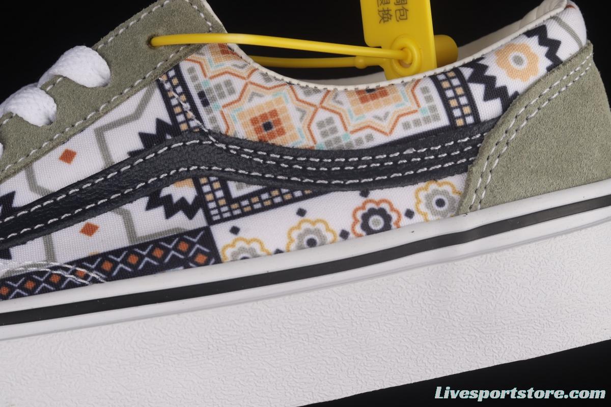 Vans Style 36 Moroccan style theme series high top leisure sports board shoes VN0A54F6688