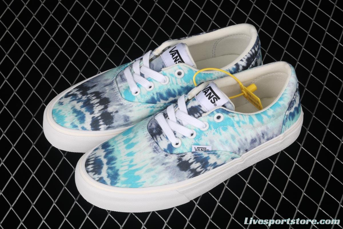 Vans Doheny national style series energetic summer-tie dyeing network celebrity white shoes VN0A3MVZ54H