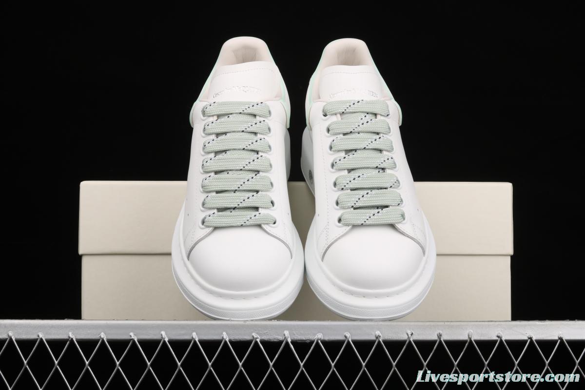 Alexander McQueen White and Green drop Molding