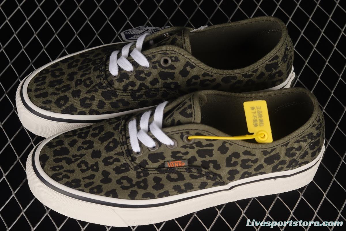 Vans Style 36 Anaheim green leopard low-top sneakers VN0A54F29GT