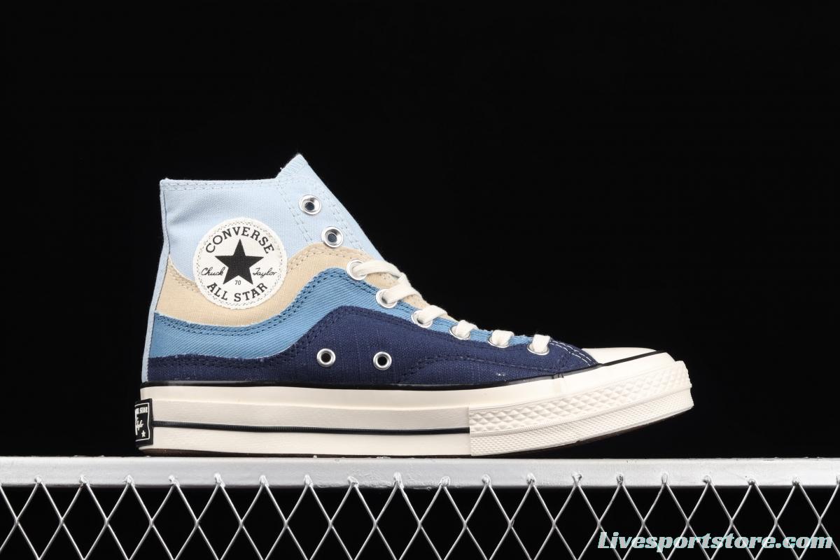 Converse Chuck 70 2021 new Samsung standard splicing color high upper canvas shoes 170838C