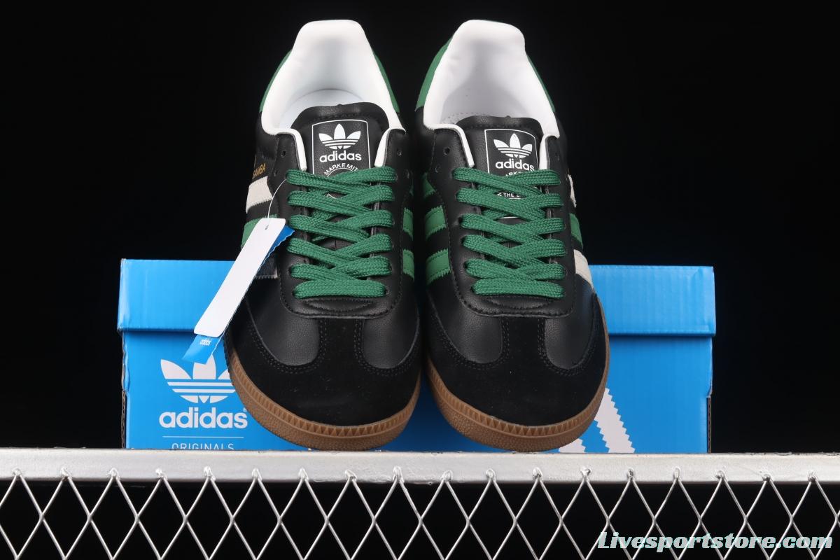 Adidas Samba Vegan FW2429 clover leisure board shoes