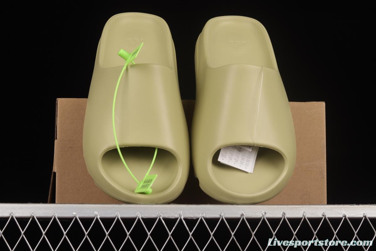 Kanye West x Yeezy Slide Resin FX0494 Bean Green