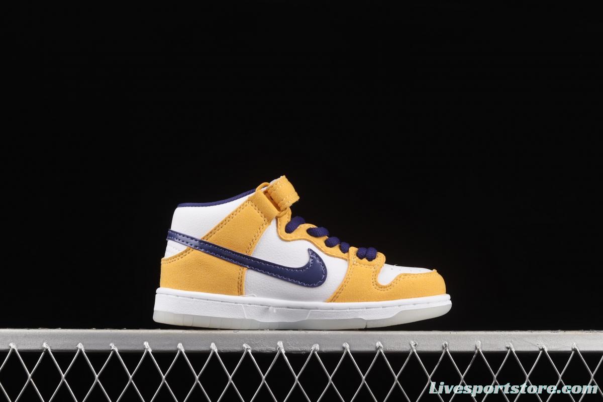 NIKE SB DUNK Mid Pro ISO new SB Zhongbang Fashion Kids CD6754-800