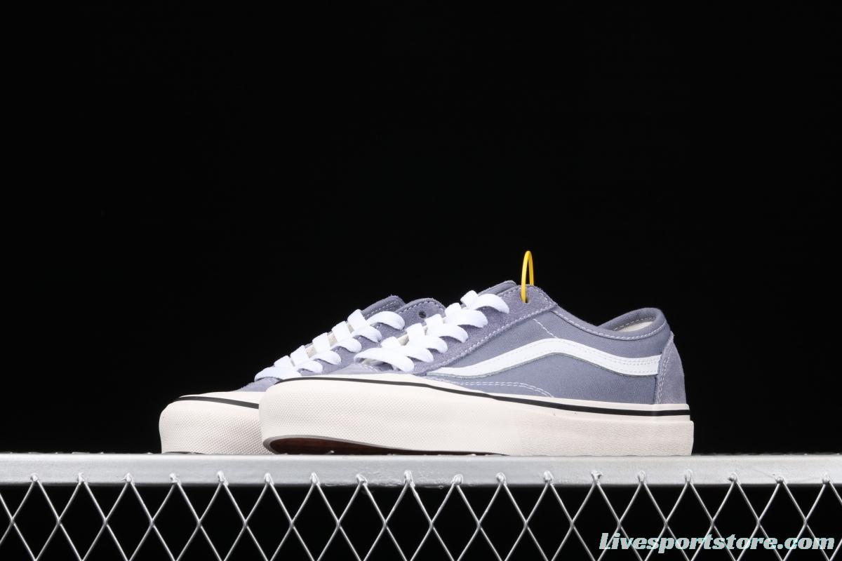 Vans Style 36 Decon SF Vance blue-gray half-moon Baotou vulcanized canvas shoes VN0A3MVLK0B