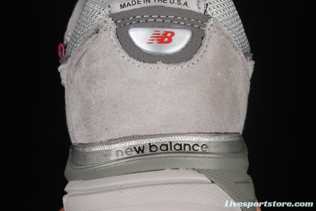 New Balance NB990 series of high-end American retro leisure running shoes M990VS4