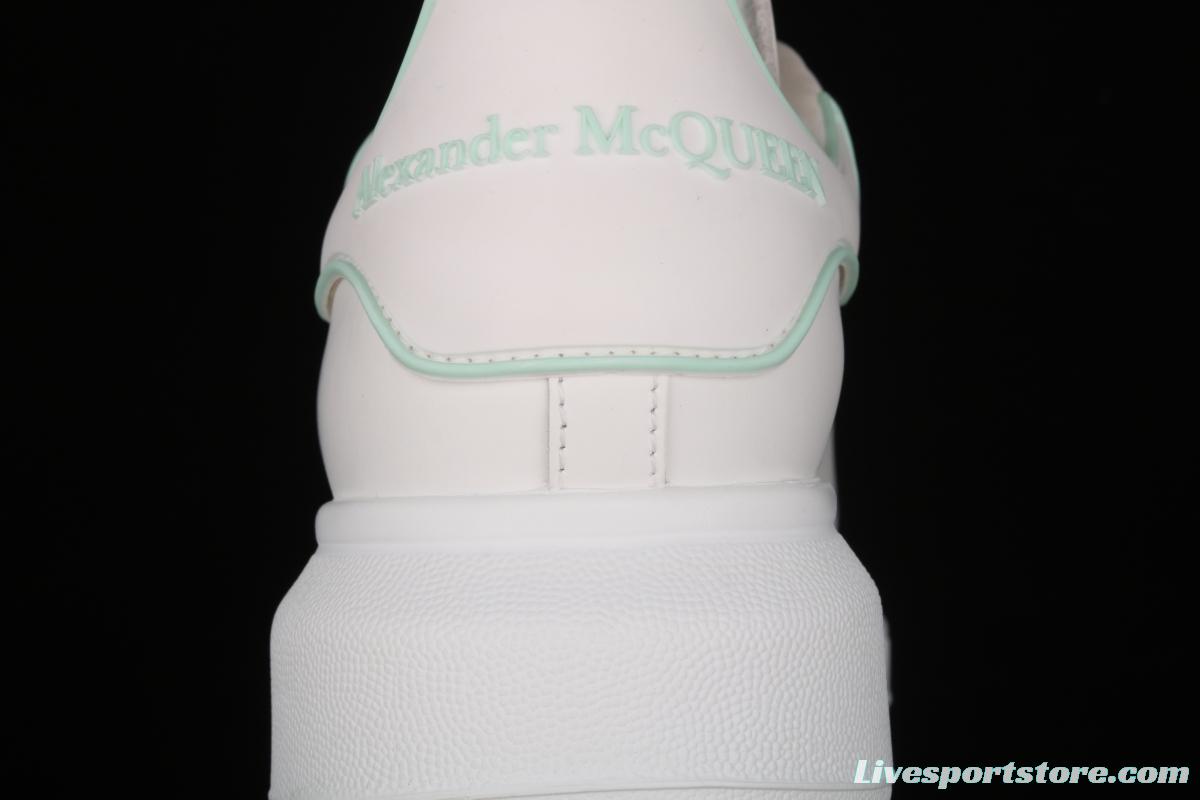 Alexander McQueen White and Green drop Molding