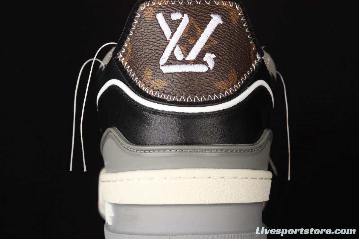 Authentic LV 2021ss early spring fashion catwalk sneakers 51Bcolore MS1220