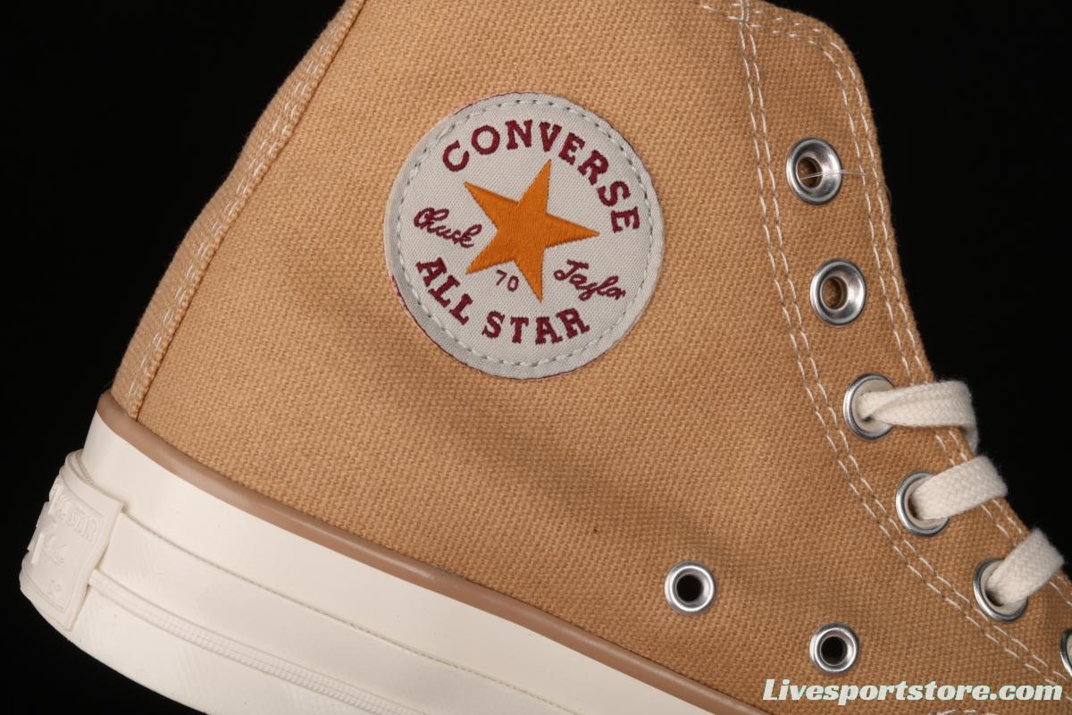 Converse x Carhartt tooling joint name high-top casual board shoes 169220C